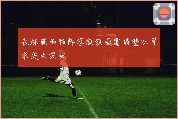 森林狼面临阵容瓶颈亟需调整以寻求更大突破